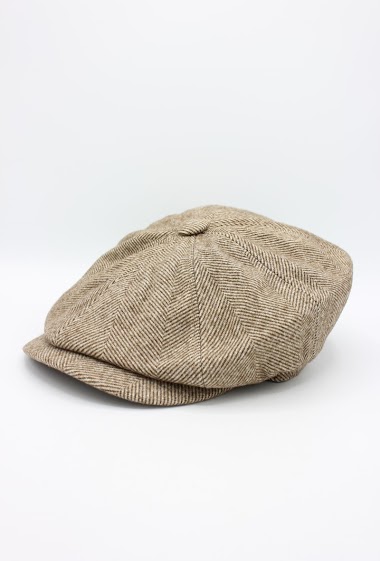 Wholesaler Hologramme Paris - Mid-season wool-blend newsboy cap