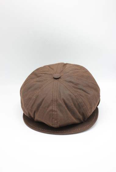 Wholesaler Hologramme Paris - Portuguese Newsboy Cap in oiled cotton