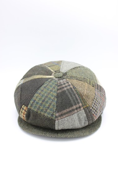 Wholesaler Hologramme Paris - Wool blend Portugal newsboy cap with flaps