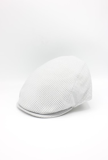 Großhändler Hologramme Paris - Italian Flat Cap in calfskin leather