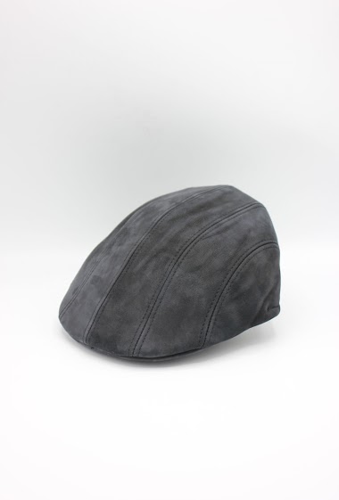 Wholesaler Hologramme Paris - Italian Flat Cap in genuine leather