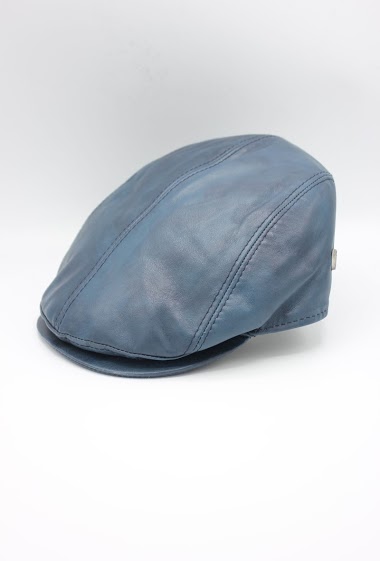 Großhändler Hologramme Paris - Italian Flat Cap in genuine leather