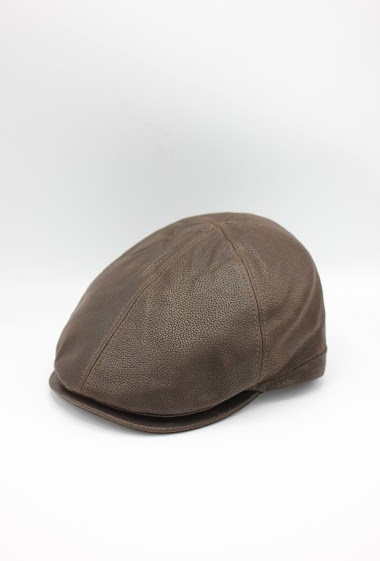 Großhändler Hologramme Paris - Italian Flat Cap in genuine leather