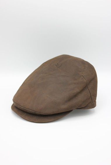 Großhändler Hologramme Paris - Italian Flat Cap in genuine leather