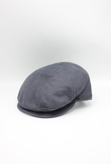 Wholesaler Hologramme Paris - Italian Flat Cap in genuine leather