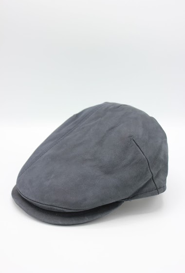 Wholesaler Hologramme Paris - Italian Flat Cap in genuine leather