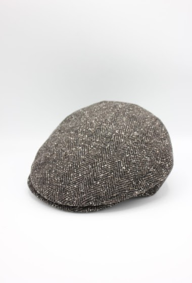 Großhändler Hologramme Paris - Italian wool-blend Flat Cap with flaps