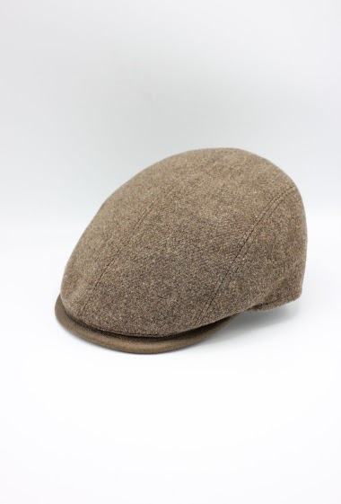 Wholesaler Hologramme Paris - Italian Flat Cap in pure Shetland wool