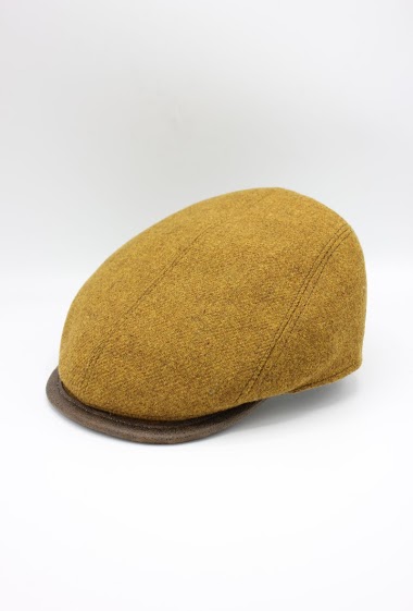 Großhändler Hologramme Paris - Italian Flat Cap in pure Shetland wool