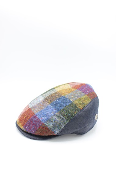 Großhändler Hologramme Paris - Italian Flat Cap in pure new wool