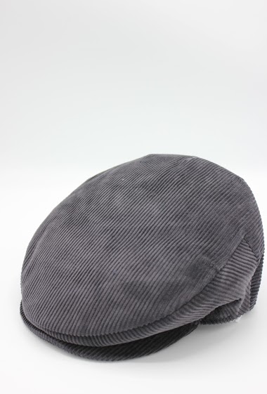 Wholesaler Hologramme Paris - Italian Flat Cap in cotton velvet