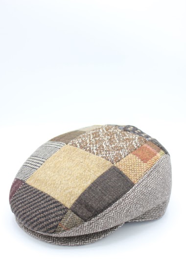 Großhändler Hologramme Paris - Portugal wool-blend Flat Cap