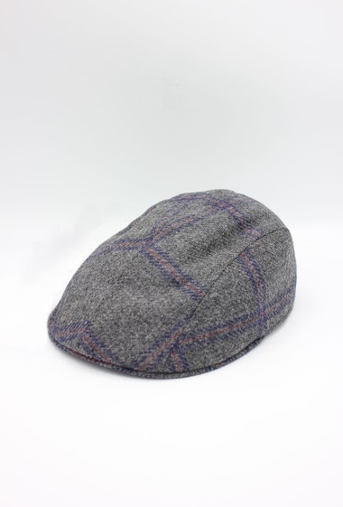 Wholesaler Hologramme Paris - Portugal Flat Cap in pure wool