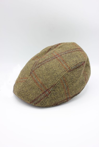 Wholesaler Hologramme Paris - Portugal Flat Cap in pure wool