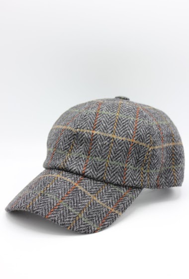 Wholesaler Hologramme Paris - Portugal Cap in pure wool adjustable and with cotton lining