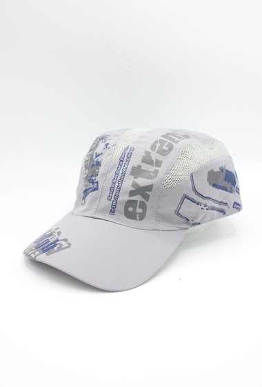 Wholesaler Hologramme Paris - Trucker cap with mesh and writings