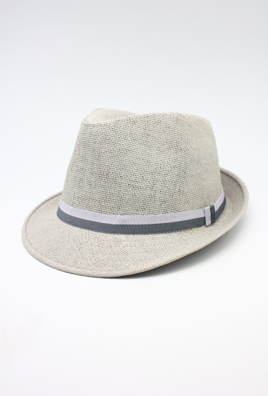 Wholesaler Hologramme Paris - Small-brimmed in two-tone  paper hat
