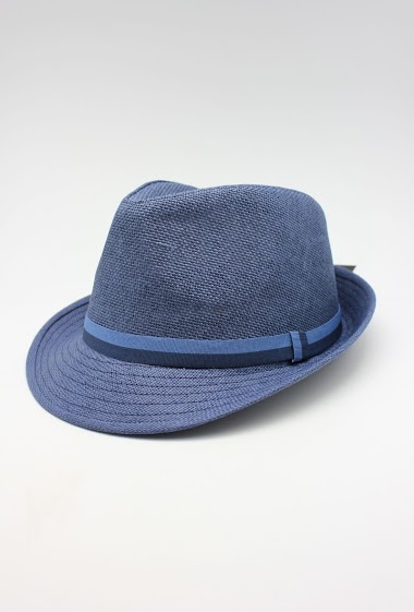 Großhändler Hologramme Paris - Small-brimmed in two-tone  paper hat