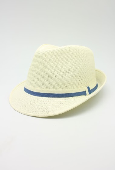 Großhändler Hologramme Paris - Small-brimmed in two-tone  paper hat