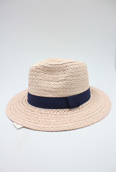 Wholesaler Hologramme Paris - Paper hat with blue ribbon and adjustable waist