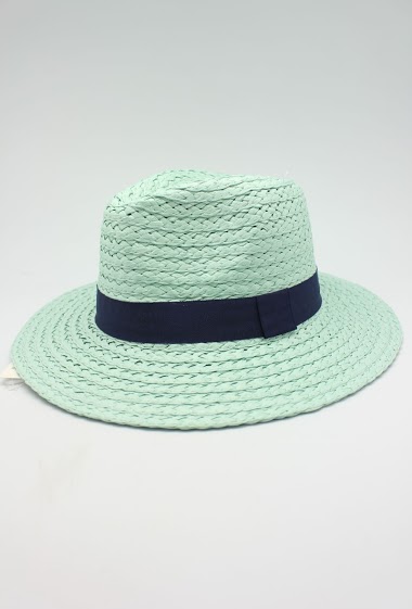 Wholesaler Hologramme Paris - Paper hat with blue ribbon and adjustable cord