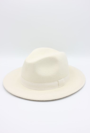 Mayorista Hologramme Paris - Classic Wool Fedora Hat with Ribbon