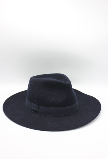 Mayorista Hologramme Paris - Italian Hat with LARGE BORDERS in pure Wool