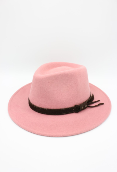 Wholesaler Hologramme Paris - Italian Hat in pure wool Waterproof Crushable with ribbon