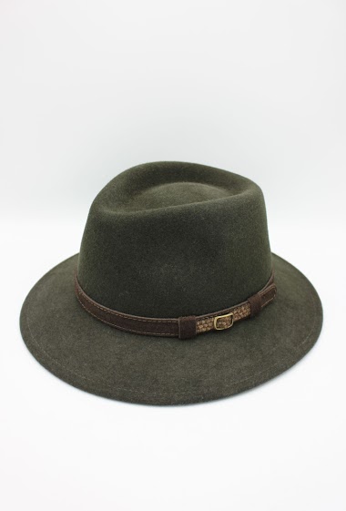 Mayorista Hologramme Paris - Italian Hat in pure Waterproof Crushable wool