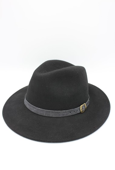 Mayorista Hologramme Paris - Italian Hat in pure Waterproof Crushable wool