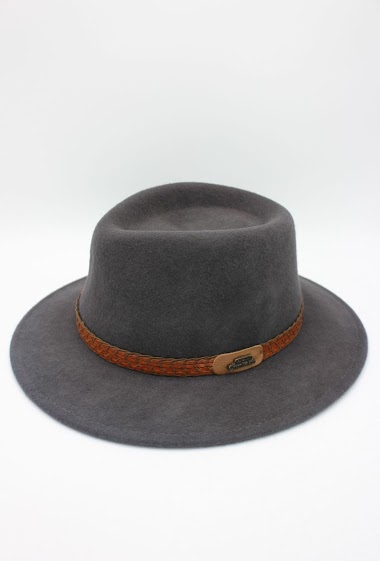 Wholesaler Hologramme Paris - Italian Hat in pure Waterproof Crushable wool