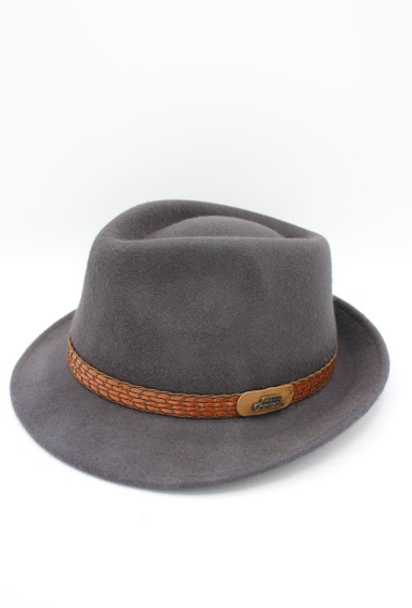 Italian Hat in pure Waterproof Crushable wool