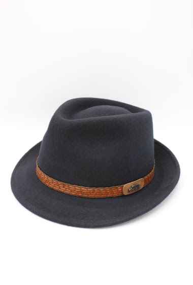 Großhändler Hologramme Paris - Italian Hat in pure Waterproof Crushable wool