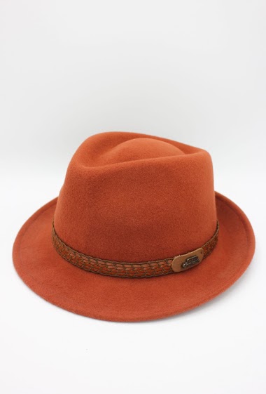 Wholesaler Hologramme Paris - Italian Hat in pure Waterproof Crushable wool