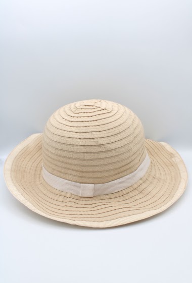 Wholesaler Hologramme Paris - Sailor striped polyester hat with adjustable waist drawstring