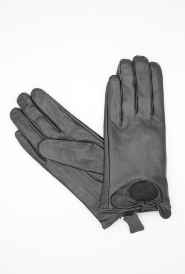 Großhändler Hologramme Paris - Sheepskin Leather Gloves   with polyester lining
