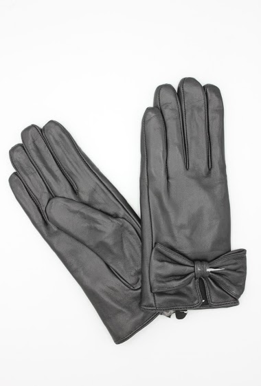 Mayorista Hologramme Paris - Sheepskin Leather Gloves   with polyester lining
