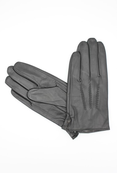 Großhändler Hologramme Paris - Lambskin gloves with fleece lining