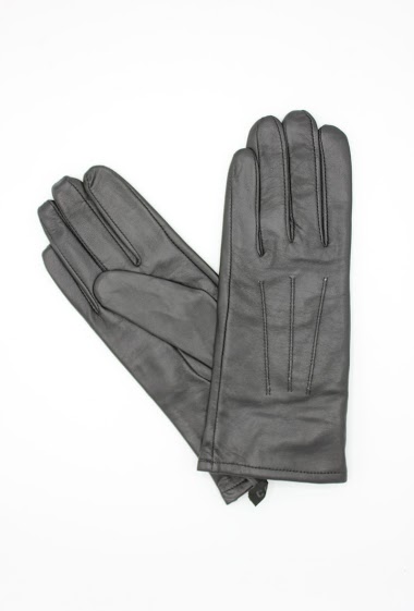 Großhändler Hologramme Paris - Sheepskin Leather Gloves   with fleece lining