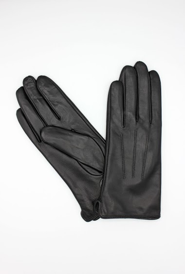Großhändler Hologramme Paris - Classic Leather GLOVES with fleece lining