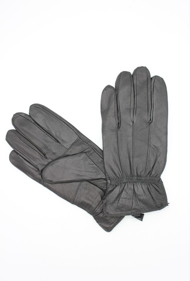 Wholesaler Hologramme Paris - Black lambskin gloves