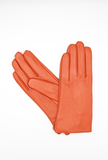 Wholesaler Hologramme Paris - Leather GLOVES with fleece lining