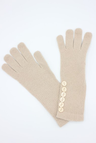 Wholesaler Hologramme Paris - Women   Mixed Wool Glove