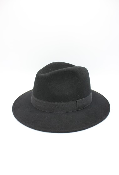 Wholesaler Hologramme Paris - Italian Fedora in pure wool Waterproof Crushable with ribbon