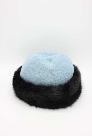 Mayorista Hologramme Paris - Wool hat with synthetic fur Portugal