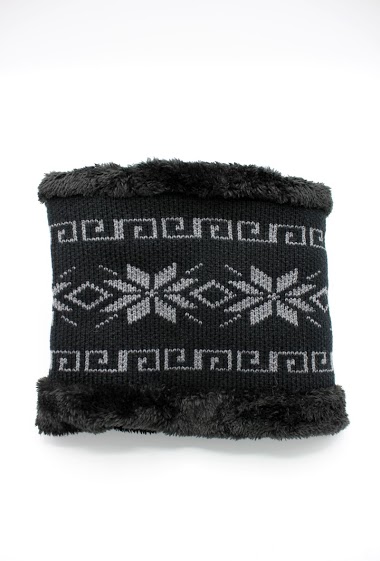 Neck warmer / Fleece lined acrylic collar