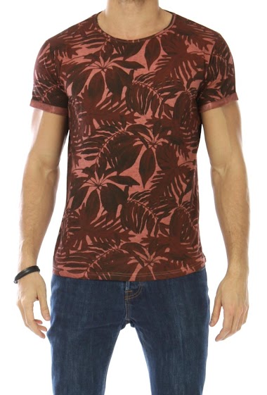 Wholesaler Hopenlife - Men's short-sleeved round neck printed t-shirt