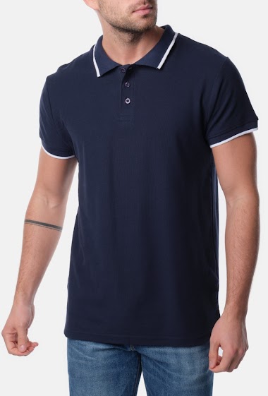 Grossiste Hopenlife - Polo uni manches courtes homme