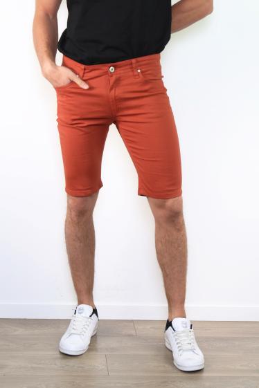 Wholesaler Hopenlife - Men's plain Bermuda shorts
