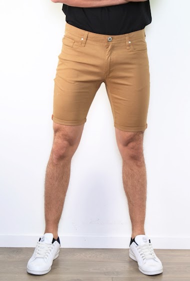 Wholesaler Hopenlife - Men's plain Bermuda shorts
